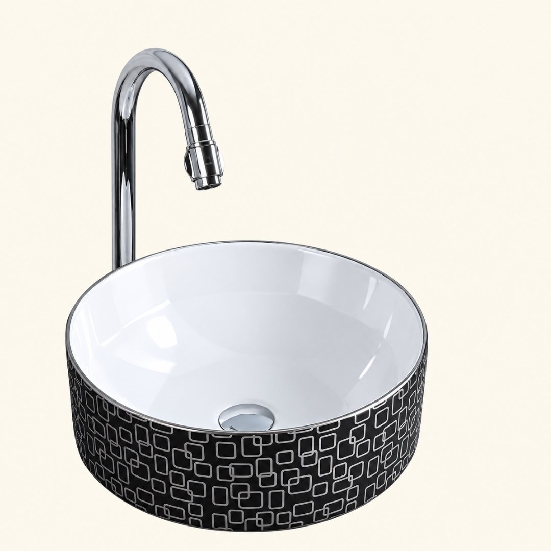 Sonet OCTAGON-WS-02, table top basin (view 2)